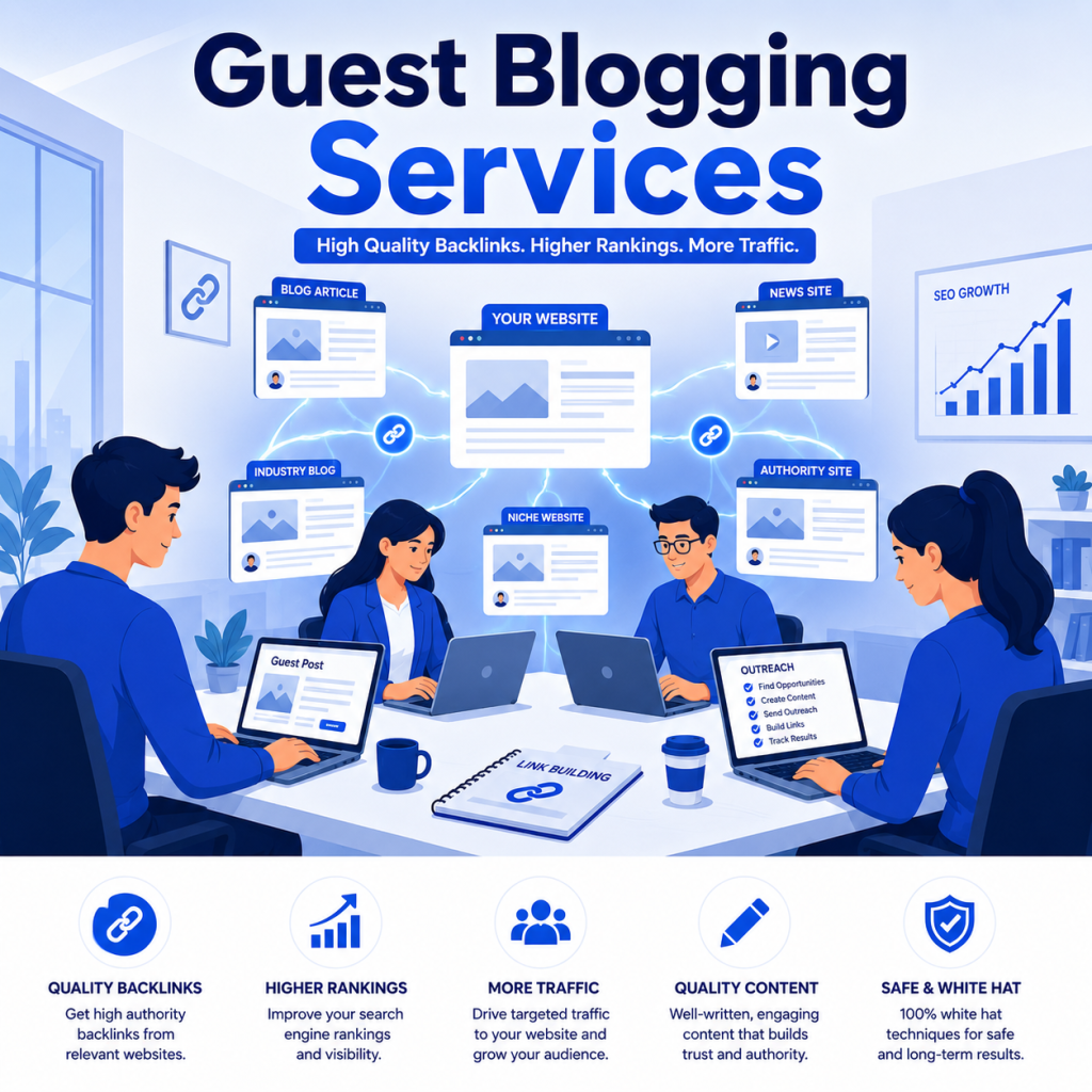 Guest Blogging Services: The Smart Way to Grow Your Online Presence