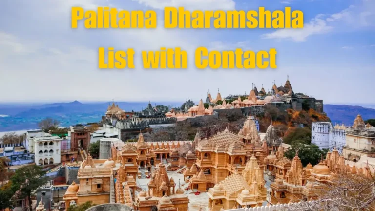 Palitana Dharamshala List with Contact